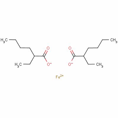 2-乙基己酸铁盐分子式结构图