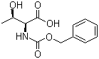 Cbz-L-苏氨酸分子式结构图