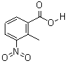 2-甲基-3-硝基苯甲酸分子式结构图