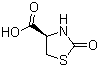 R-(-)-2-氧代噻唑啉-4-羧酸分子式结构图