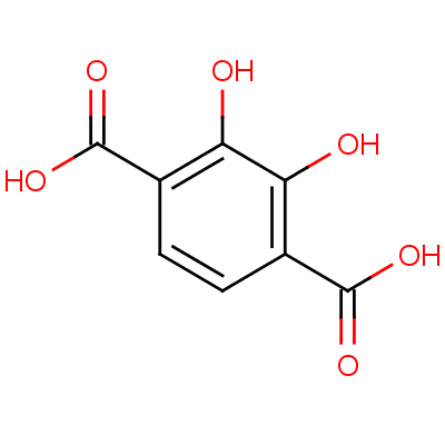 2,3-二羟基对苯二甲酸分子式结构图