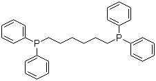 1,6-二(二苯基膦基)己烷分子式结构图