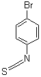 4-溴异硫氰酸苯酯分子式结构图