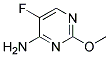 5-氟-2-甲氧基-4-嘧啶胺分子式结构图