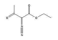 重氮基乙酰乙酸乙酯分子式结构图