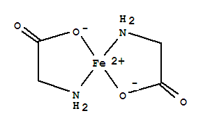 甘氨酸亚铁分子式结构图