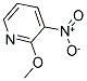 2-甲氧基-3-硝基吡啶分子式结构图