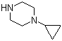 1-环丙基哌嗪分子式结构图