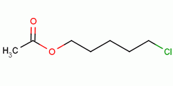 5-氯-1-戊醇乙酸酯分子式结构图