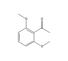 2,6-二甲氧基苯乙酮分子式结构图