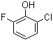 2-氯-6-氟苯酚分子式结构图