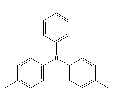 4,4'-二甲基三苯胺分子式结构图