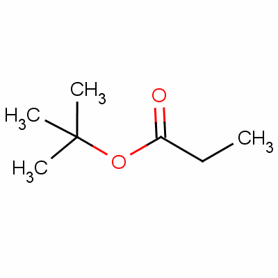 丙酸叔丁酯分子式结构图