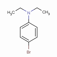 4-溴-N,N-二乙基苯胺分子式结构图