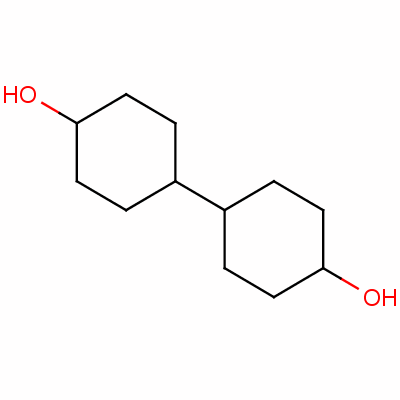 4,4'-二羟基二环己烷分子式结构图