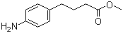 4-氨苯基丁酸甲酯分子式结构图