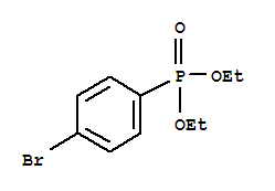 4-溴苯基磷酸二乙酯分子式结构图