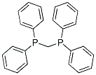 双(二苯基膦)甲烷分子式结构图