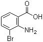 2-氨基-3-溴苯甲酸分子式结构图