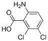 2-氨基-5,6-二氯苯甲酸分子式结构图