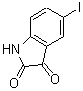 5-碘靛红分子式结构图