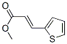 3-(噻吩-2基)丙烯酸甲酯分子式结构图