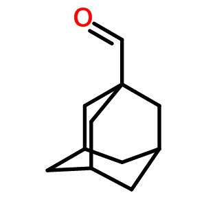 1-金刚烷甲醛分子式结构图