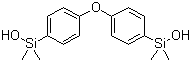 4,4'-双(二甲基羟基硅基)二苯醚分子式结构图