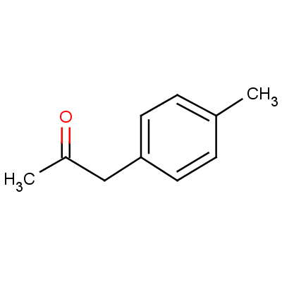 4'-甲基苯基丙-2-酮分子式结构图