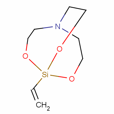 1-乙烯基杂氮硅三烷分子式结构图