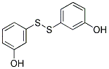 3,3'-二羟基二苯二硫醚分子式结构图