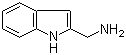 1-(1H-吲哚-2-基)甲胺分子式结构图