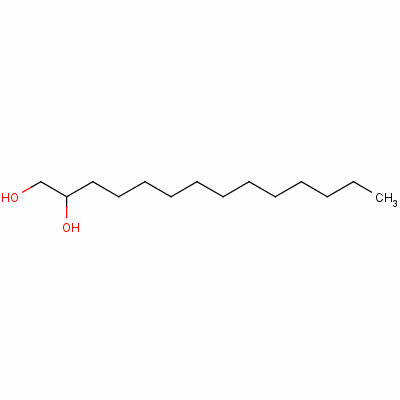 1,2-十四碳二醇分子式结构图