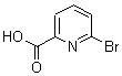 2-羧基-6-溴吡啶分子式结构图