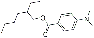 对-N,N-二甲氨基苯甲酸异辛酯分子式结构图