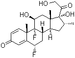 氟米松分子式结构图