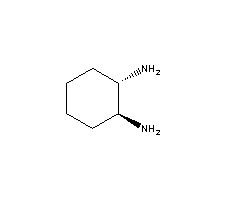 (1S,2S)-(+)-1,2-环己二胺分子式结构图