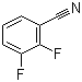 2,3-二氟苯腈分子式结构图