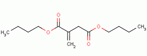 衣康酸二丁酯分子式结构图