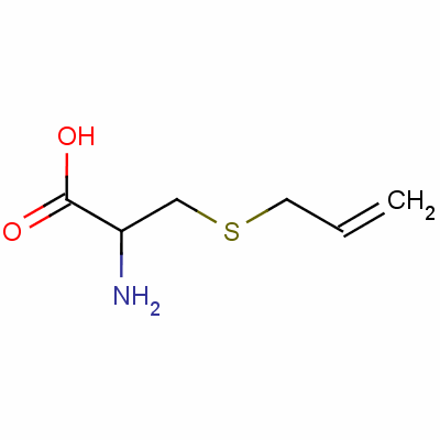 S-烯丙基-L-半胱氨酸分子式结构图