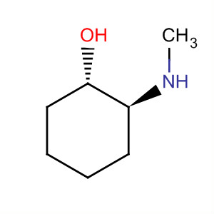 (1R,2S)-2-甲氨基环己醇分子式结构图