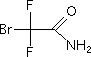 二氟溴乙酰胺分子式结构图