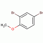 2,4-二溴苯甲醚分子式结构图