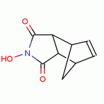 N-羟基-5-降冰片稀-2,3-二酰亚胺分子式结构图