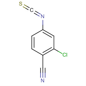 2-氯-4-异硫氰酰基苯氰分子式结构图