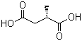 (S)-2-甲基丁二酸分子式结构图