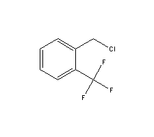 邻三氟甲基氯苄分子式结构图