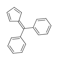 6,6-二苯基富烯分子式结构图