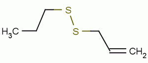 烯丙基丙基二硫醚分子式结构图