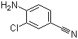 4-氨基-3-氯苯腈分子式结构图